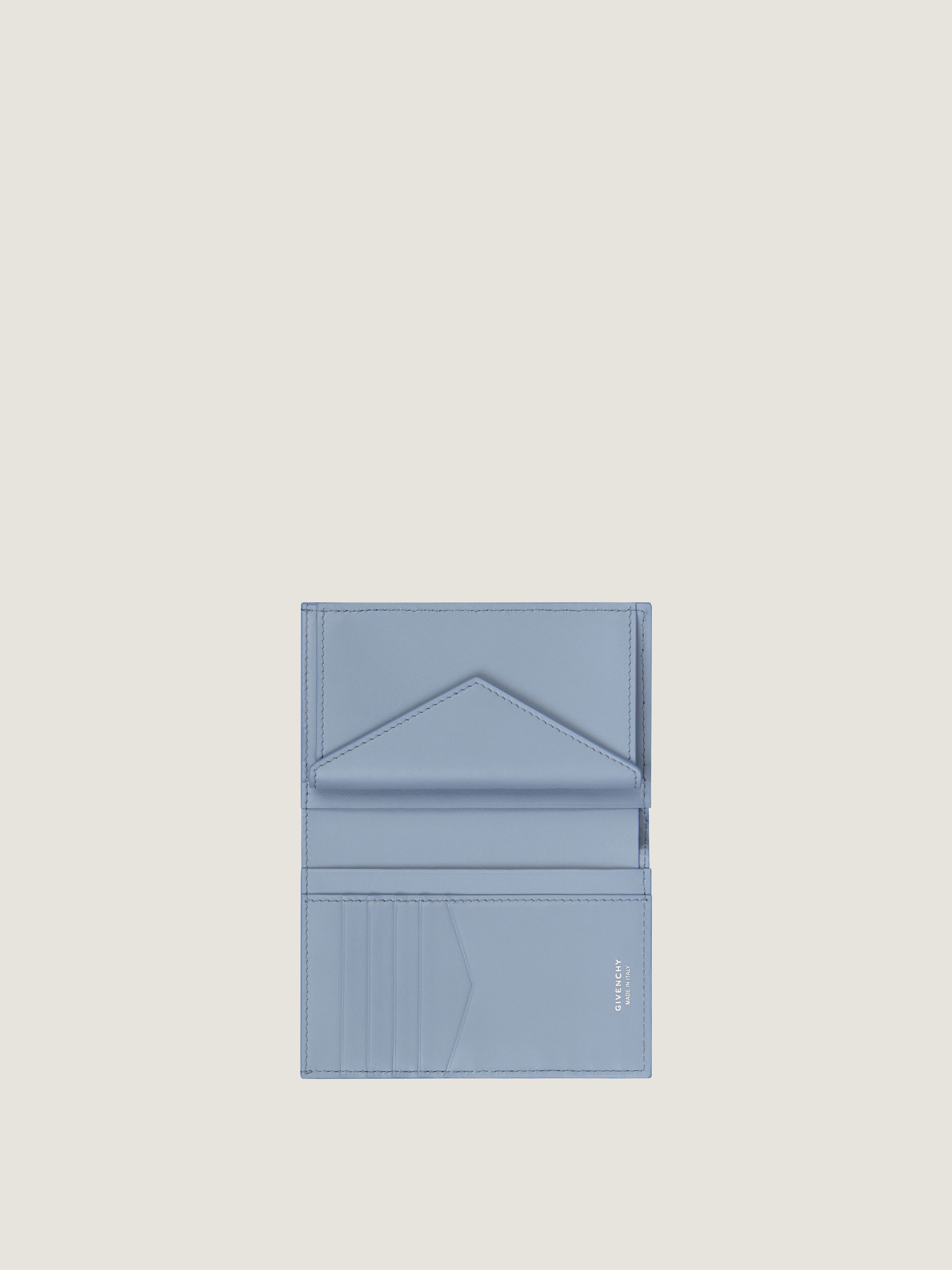 Voyou wallet in denim